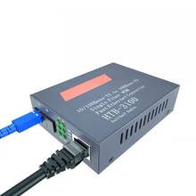 1 Pair HTB-3100 Optical Fiber Media Converter Fiber Transceiver Single Fiber Converter 25km SC 10/100M Singlemode 2024 - buy cheap
