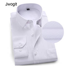 Twill Shirt Business Men Dress Shirts Luxury Long Sleeve Shirts Slim Fit White Work Men Shirt Plus Size 7XL 8XL 9XL 2024 - buy cheap