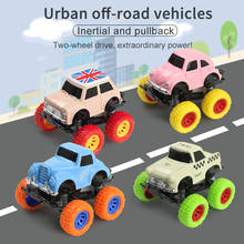 Coche de aleación todoterreno urbano para niños, vehículo de juguete educativo, fundido a presión, con función de retroceso 2024 - compra barato