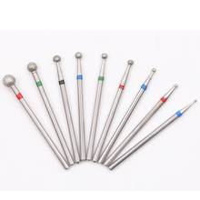 Diamond Nail Drill Cuticle Bits Ball Milling Cutter Burr For Electric Manicure Machine Cuticle Clean Files Nail Art Tools 2024 - buy cheap