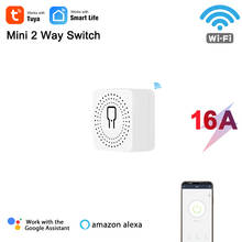 Módulo de interruptor de luz WIFI, Control bidireccional, controlador de lámpara de pared para el hogar, compatible con un externo, funciona con Alexa/Google, Tuya Smart Life 2024 - compra barato