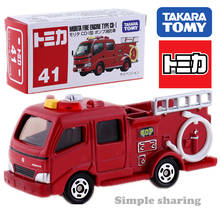 Takara Tomy Tomica No. 41 Morita Fire Engine Type CD I Diecast Truck Model Kit Pop Car Toy 1/84 Miniature Kids Dolls 2024 - buy cheap