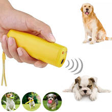 Dispositivo ultrasónico para dejar de ladrar para perros, herramienta antiladridos con luz Flash para entrenamiento al aire libre, repelente para perros 2024 - compra barato