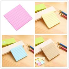 Cute Sticky Notes Memo Pad Soild Color Notepad Diy Kawaii Stationery School Stationery Set Office Supplies 7.5cmx7.5cm 2024 - buy cheap