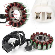 DC 12V Copper Engine Magneto Stator Generator Coil For Yamaha ATV YFM550 YFM700  Grizzly 550/700  2007-2014  Replacement 2024 - buy cheap