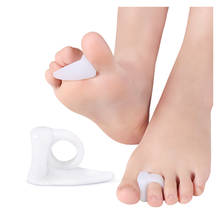 2pcs =1pair White Hallux Valgus Soft Silicone Gel Hot Sale Toe Separator Bunion Spacers Thumb Corrector Foot Care Tool 2024 - buy cheap