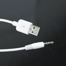 2021 Новый USB 3,5 мм кабель синхронизации данных и зарядки адаптер для Apple iPod Shuffle 2nd 2024 - купить недорого