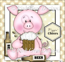 Pig Drink Beer New Dies 2020 For Card Making Embossing Dies for Scrapbooking DIY Album Paper Cards Art Craft Decoration 2024 - buy cheap