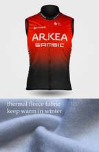 WINTER FLEECE THERMAL 2021 ARKEA SAMSIC  TEAM RED ONLY SLEEVLESS VEST CYCLING JERSEY WEAR ROPA CICLISMO SIZE XS-4XL 2024 - buy cheap