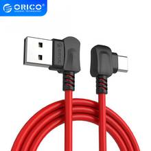 ORICO TCW Type-C Cable 1M/2M Double Elbow Cable Data Sync Charging Cable For Huawei Xiaomi Samsung Mobile Phone 2024 - buy cheap