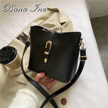 2021 New Women's Bags Shoulder Bags Fashion Messenger Bags Casual Women's Bags Bucket Bags Ladies Bags Pure Color Retro Handbags 2024 - buy cheap