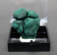 ¡OFERTA ESPECIAL! Espécimen mineral de malaquita Natural de 100%, piedras de cristal y cristales de cuarzo curativo, tamaño de caja de 3,4 cm 2024 - compra barato