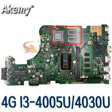 Akemy X555LAB mainboard For ASUS X555LA F555L K555L X555L X555LD  Laptop Motherboard  100% Test OK I3-4005U 4030U 4G-RAM 2024 - buy cheap