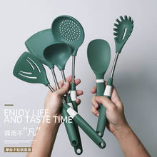 SET Silicone spatula spatula kitchenware spatula set kitchen non-stick cooking spoon soup spoon cooking silicone utensils safety 2024 - buy cheap
