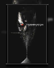 A78 cartaz de seda decoração para casa terminator genisys arnold schwarzenegger filme arte da parede presente de natal 2024 - compre barato