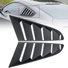 Car Side ABS Deflector Vent Window Scoop Louver Cover Trim Sticker Fit For Ford Mustang 2015 2016 2017 2018 2024 - buy cheap