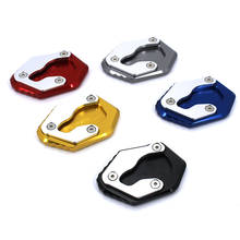 Soporte de apoyo lateral para motocicleta, almohadilla de extensión para YAMAHA XMAX300, XMAX125, XMAX250, XMAX X-MAX, 300, 125, 250, 2019 2024 - compra barato