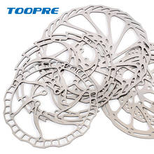 TOOPRE MTB Bike Disc Brake Pad 160/180/203mm Ultralight stainless steel Brake Disc Cassette brake disc with screws Bicycle Parts 2024 - buy cheap