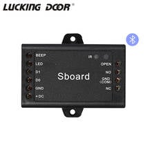 Sboard-controlador de acceso de puerta simple BT, minicontrolador de puerta bluetooth, conectar con cualquier lector, salida de 26 ~ 37 bits 2024 - compra barato