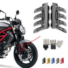 Guardabarros delantero para motocicleta SUZUKI, accesorio deslizante anticaída, bloque Protector de horquilla delantera, para SUZUKI SFV650 Gladius 2024 - compra barato