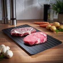 ZK20 Fast Defrosting Tray Thaw Food Meat thawing Fruit Sea Fish Quick Defrosting Plate Board Tray Kitchen Gadget Tool 2024 - buy cheap