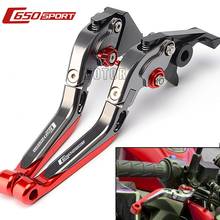 For BMW C650 SPORT 2015 2016 25017 With C650SPORT logo Motorcycle CNC Adjustable Extendable Brake Clutch Levers Handle Handbar 2024 - buy cheap