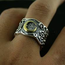 Anel 925 de prata pura, prata de cobre mistura, fósforo, anel de prata tailandesa, masculino, feminino, anel de dedo vintage 2024 - compre barato