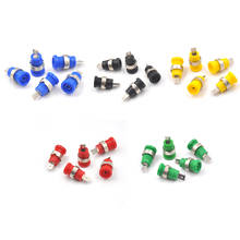 5 PCS/Lot 4mm Banana Plugs Female Jack Socket Plug Wire Connector 5 Colors 29.66*4.35mm 2024 - buy cheap