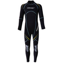 3mm Men Wetsuit Full Suit Diving Swimming Jumpsuit  Guard Black 2024 - buy cheap