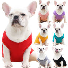 Pet Dog Cat Vest Puppy Sweet T Shirt Coat Clothes Apparel Outfit Cool Solid Color for Pet 1-24 kg 2024 - buy cheap