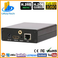 HEVC H.264 /H 265 1080P HD Video Audio Encoder HDMI Live Streaming Encoder IPTV Encoder H.265 RTSP RTMP UDP HLS Support 2024 - buy cheap