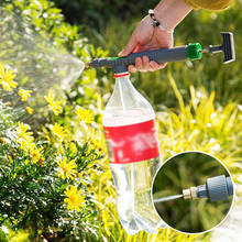 High Pressure Air Pump Manual Sprayer Adjustable Drink Bottle Spray Head Nozzle Garden Watering Tool 2024 - buy cheap