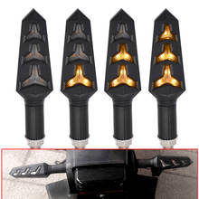 Motorcycle Signals Lamp Turn Signal Light Fishbone Flowing Water LED For Honda MSX 125 CB650R CB125R XADV X ADV 750 X11 ST1300 2024 - buy cheap