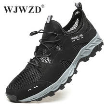 Mesh Men Casual Shoes Summer Outdoor Water Sneakers Men Trainers Non-slip Climbing Hiking Shoes Breathable Men's Treking Shoes 2024 - buy cheap
