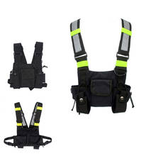 Tactical Vest Nylon military Vest chest rig Pack Pouch Holster Tactical Harness walkie talkie radio Waist Pack army vest Hunting 2024 - buy cheap