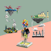 Juego de bloques de construcción modelo Sky City para niños, juguete de construcción con escultura de tensegridad, antigravedad, dinámica, física, equilibrio, bloques de construcción 2024 - compra barato
