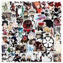 10/30/50PCS Japanese Anime Black Clover Stickers Aesthetics Laptop Motorcycle Guitar Phone Bike Car Anime Decal Kid Toy Gifts 2024 - buy cheap