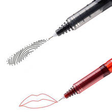 2021 Hot 0.5mm Black Red Marker pen Microblading Permanent Makeup Tattoo Eyebrow Lip Surgical Skin Marker Pen Beauty Tools 2024 - buy cheap