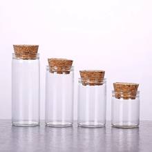 Mini garrafa de vidro tubo com vazio, 2 peças, 5/8/10/12/14ml, frascos para presente, jarras de casamento, chá, açfão 2024 - compre barato