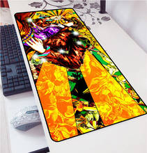 Mouse pad jojo de 800x300mm, mousepad grande para computador e teclado gamer, tapete para computador pc 2024 - compre barato