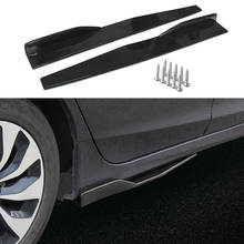 74.5CM Universal Car Side Skirt Rocker Splitters Winglet Wings Diffuser Professional Modified Surrounded Blade Car Accessories 2024 - buy cheap