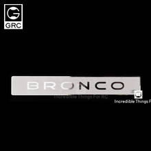 Embellecedor de cola TRX4, embellecedor de metal simulado con logo Bronco 2024 - compra barato