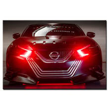 Nissan Maxima Kylo Ren Supercar Poster Custom Home Decoration Fashion Canvas Fabric Wall Art Wallpaper 2024 - buy cheap