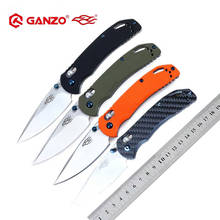 Ganzo F753M1 58-60HRC 440C blade G10 or carbon fiber handle folding knife Survival knife outdoor camping EDC tool Pocket Knife 2024 - buy cheap