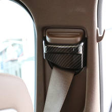 Al estilo de fibra cinturón de seguridad de asiento de coche cubierta. Ribete 2 uds para Mercedes-Benz Clase C W205/Clase E W213/GLC X253 Interior de ABS etiqueta 2024 - compra barato