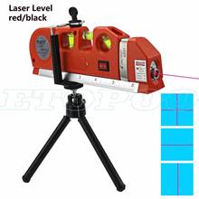 4 in 1 Accurate Multipurpose Laser Level Lever with tripod Cross Projects Horizontal Vertical Laser Light Beam Measure Tape 2024 - buy cheap