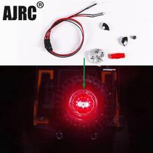 Suitable for 1/10 simulation climbing car spare wheel LED light Trax TRX-4 G500 K5 TRX6 90046 AXIAL SCX10 D90 D110 red light 2024 - buy cheap