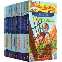 10 Book/set Geronimo Stilton Classic Tales  English Story Picture Books for Children Learn English Reading Books for Kids 2024 - buy cheap