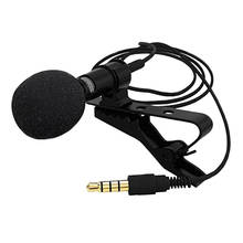 Clip-on Microphone Collar Lapel Lavalier Wired Mic Interview Meeting Speech Portable Microphone 2024 - buy cheap