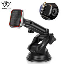 Magnetic Car Phone Holder For iPhone 11 Pro Xs Max 7 Folding Telescopic Suction Cup Car Dashboard Mount Cell Mobile Phone Holder 2024 - buy cheap